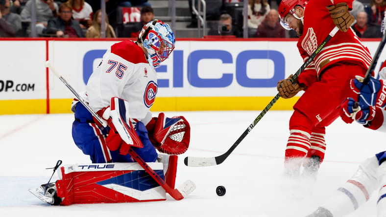 NHL: Montreal Canadiens at Detroit Red Wings