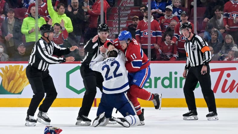 NHL: Toronto Maple Leafs at Montreal Canadiens