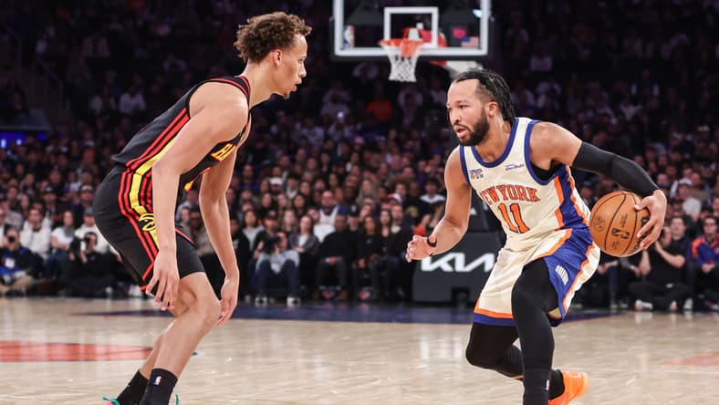 NBA: Atlanta Hawks at New York Knicks