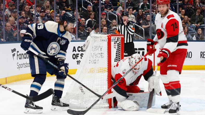 NHL: Carolina Hurricanes at Columbus Blue Jackets