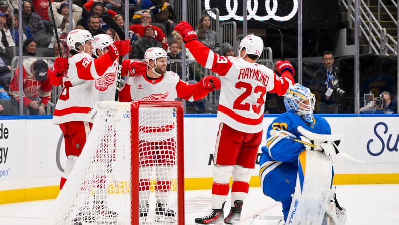 NHL: Detroit Red Wings at St. Louis Blues