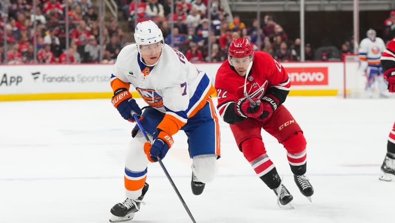 NHL: New York Islanders at Carolina Hurricanes