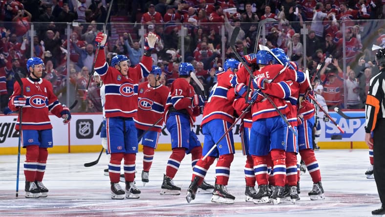 NHL: Stanley Cup Playoffs-Tampa Bay Lightning at Montreal Canadiens