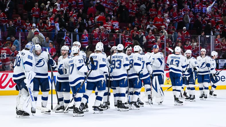 NHL: Stanley Cup Playoffs-Tampa Bay Lightning at Montreal Canadiens