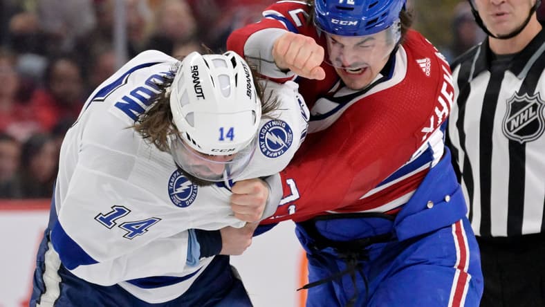 NHL: Tampa Bay Lightning at Montreal Canadiens
