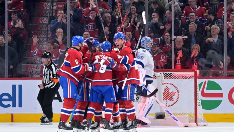 NHL: Tampa Bay Lightning at Montreal Canadiens