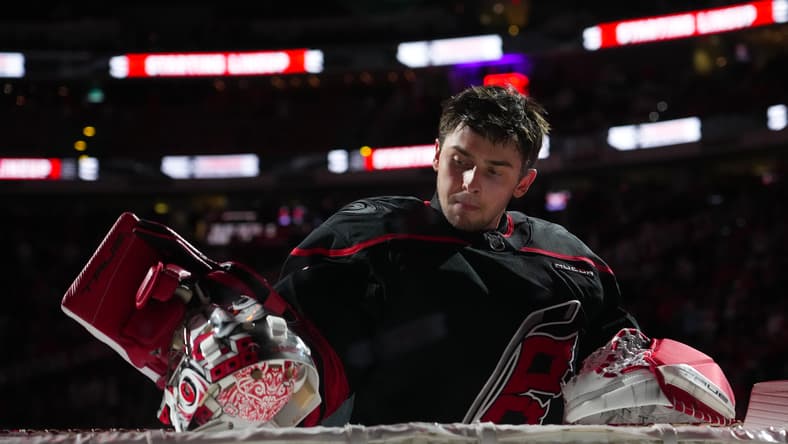 NHL: Vancouver Canucks at Carolina Hurricanes