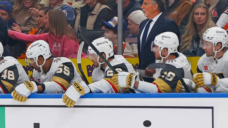 NHL: Vegas Golden Knights at Edmonton Oilers
