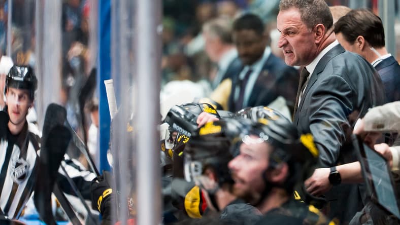 NHL: Vegas Golden Knights at Vancouver Canucks