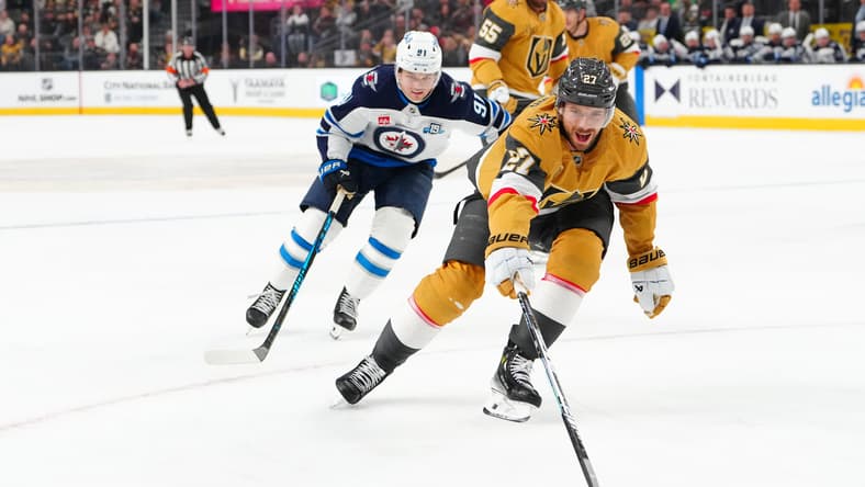 NHL: Winnipeg Jets at Vegas Golden Knights