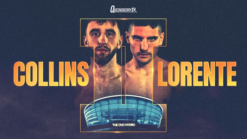 collins vs lorente 2 fight dazn