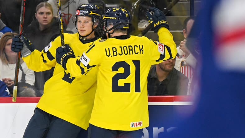 Hockey: 2026 IIHF World Junior Championship-USA vs Sweden