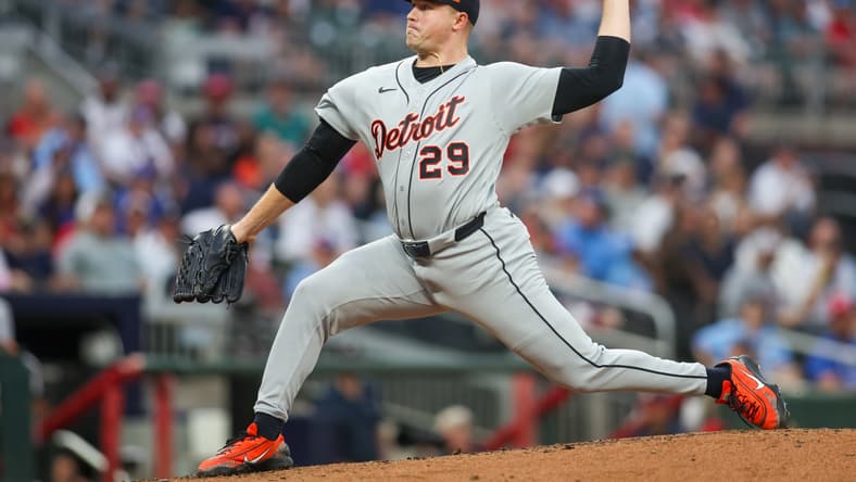 MLB: Detroit Tigers at Atlanta Braves