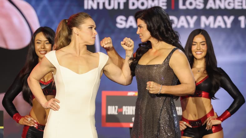 MMA: Rousey vs Carano - Press Conference