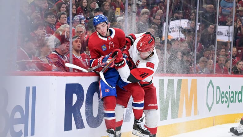 NHL: Carolina Hurricanes at Montreal Canadiens