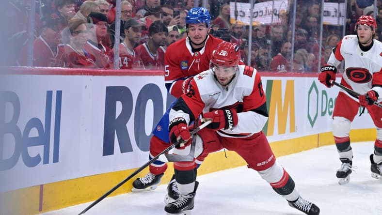 NHL: Carolina Hurricanes at Montreal Canadiens