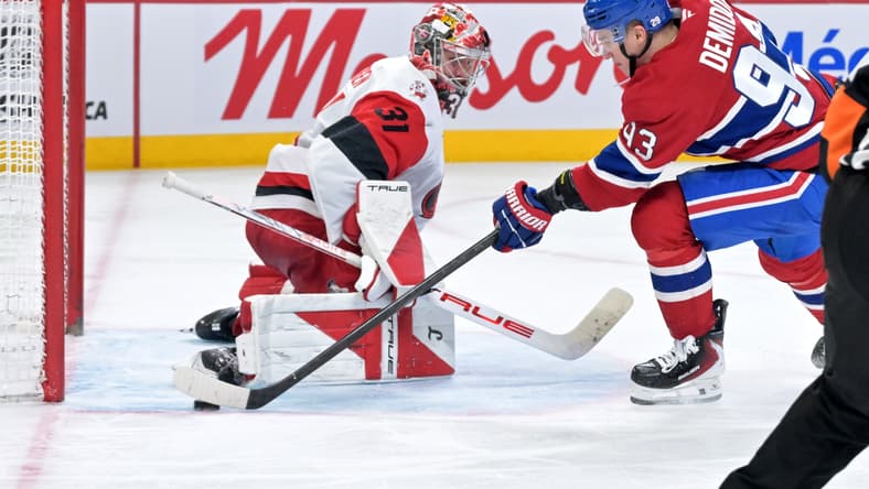 NHL: Carolina Hurricanes at Montreal Canadiens