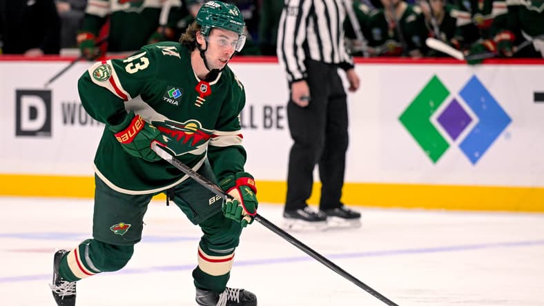 NHL: Detroit Red Wings at Minnesota Wild