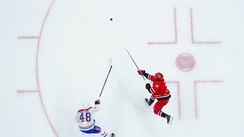 NHL: Montreal Canadiens at Carolina Hurricanes