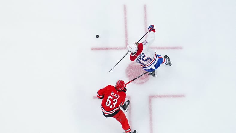 NHL: Montreal Canadiens at Carolina Hurricanes