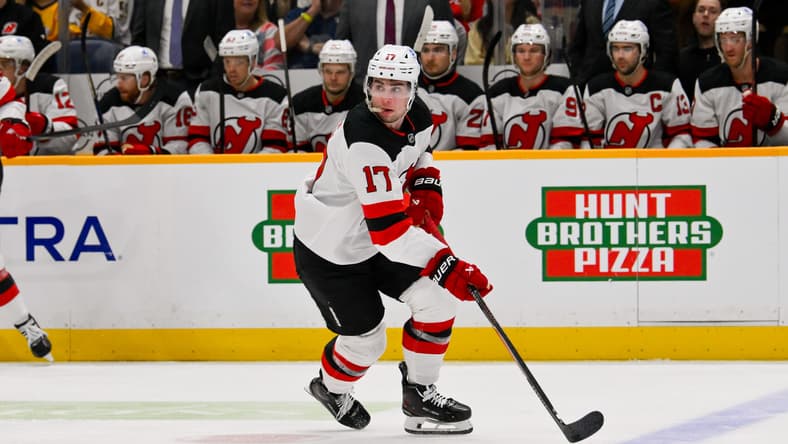NHL: New Jersey Devils at Nashville Predators