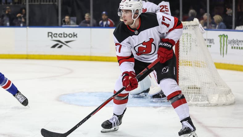 NHL: New Jersey Devils at New York Rangers