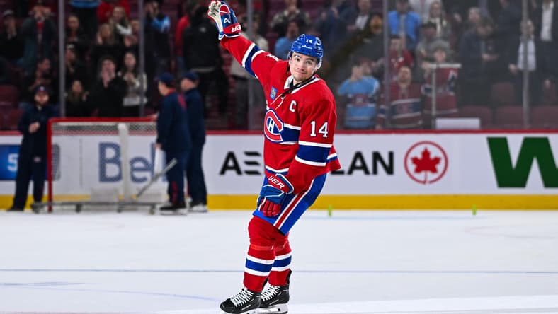 NHL: Philadelphia Flyers at Montreal Canadiens, nick suzuki