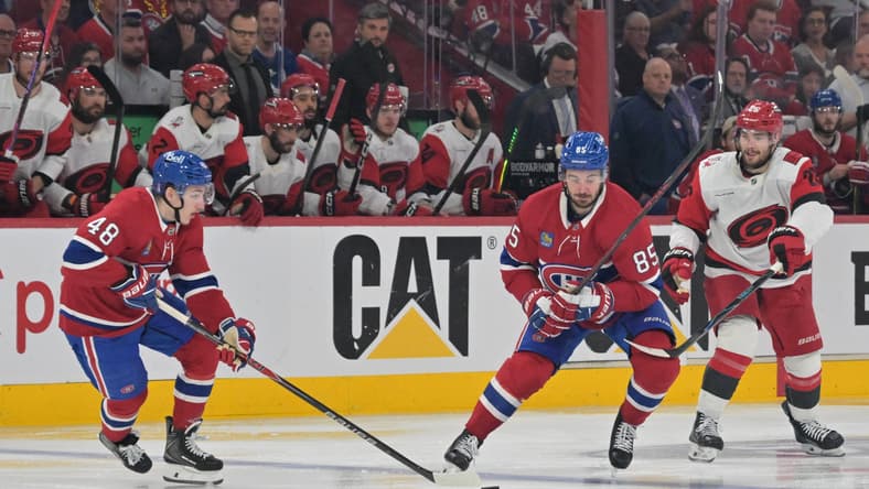 NHL: Stanley Cup Playoffs-Carolina Hurricanes at Montreal Canadiens