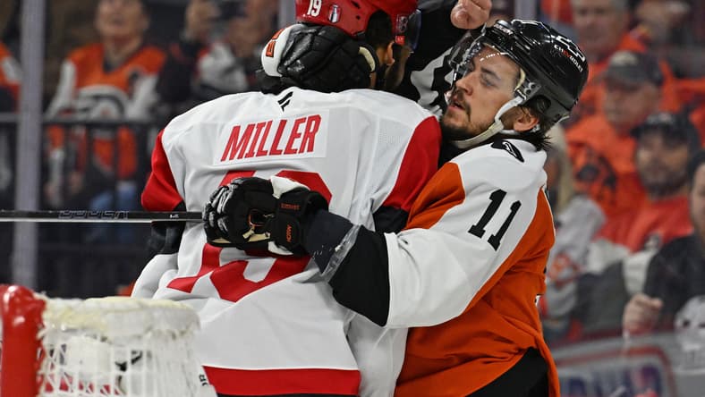 NHL: Stanley Cup Playoffs-Carolina Hurricanes at Philadelphia Flyers