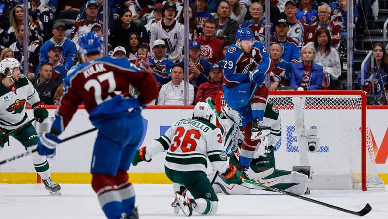 NHL: Stanley Cup Playoffs-Minnesota Wild at Colorado Avalanche