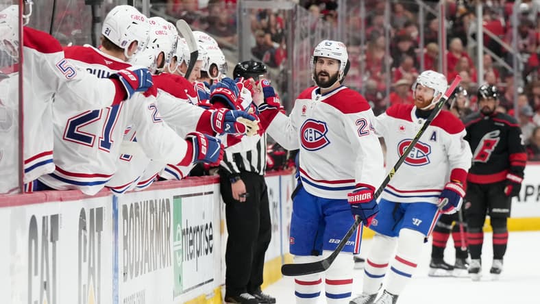 NHL: Stanley Cup Playoffs-Montreal Canadiens at Carolina Hurricanes