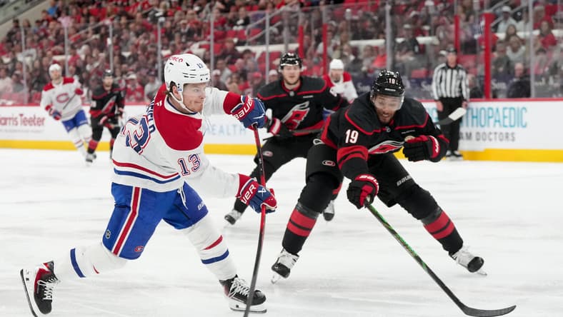 NHL: Stanley Cup Playoffs-Montreal Canadiens at Carolina Hurricanes