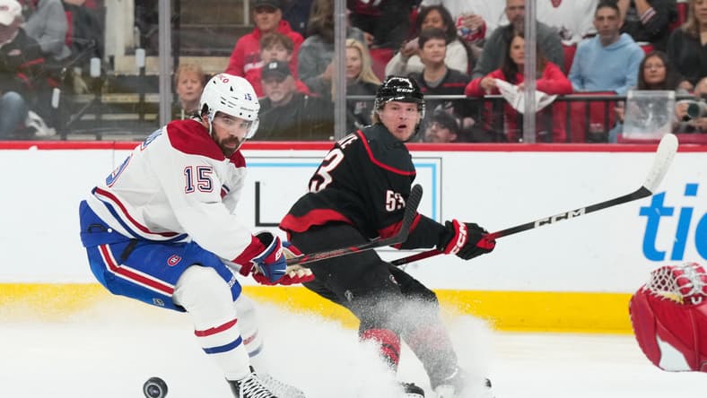 NHL: Stanley Cup Playoffs-Montreal Canadiens at Carolina Hurricanes