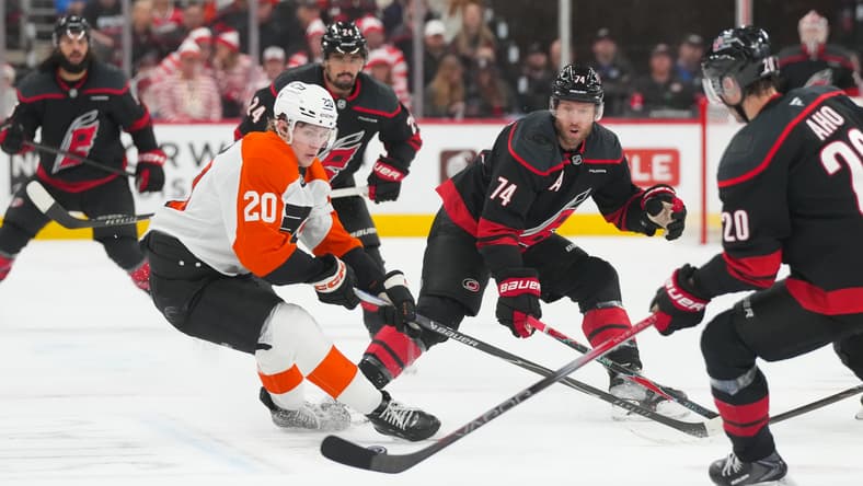 NHL: Stanley Cup Playoffs-Philadelphia Flyers at Carolina Hurricanes