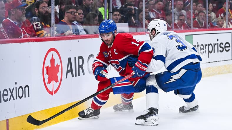 NHL: Stanley Cup Playoffs-Tampa Bay Lightning at Montreal Canadiens