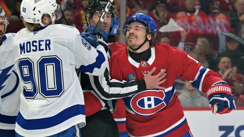 NHL: Stanley Cup Playoffs-Tampa Bay Lightning at Montreal Canadiens