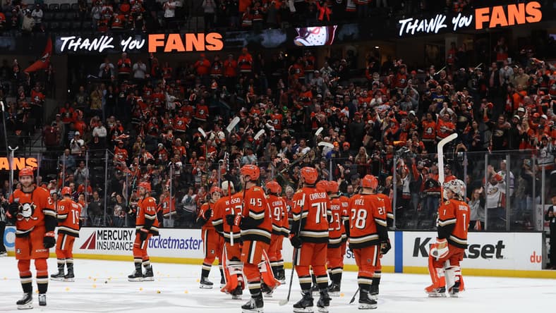 NHL: Stanley Cup Playoffs-Vegas Golden Knights at Anaheim Ducks