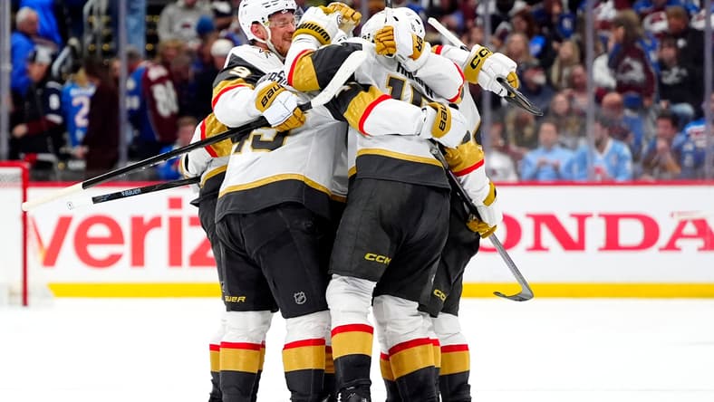 NHL: Stanley Cup Playoffs-Vegas Golden Knights at Colorado Avalanche