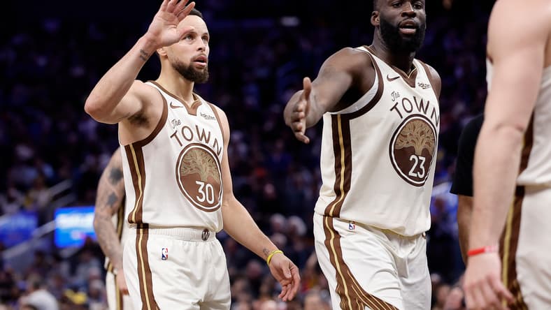Stephen Curry and Draymond Green