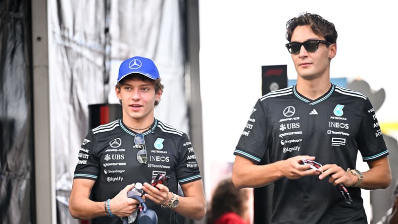 kimi antonelli george russell mercedes formula 1