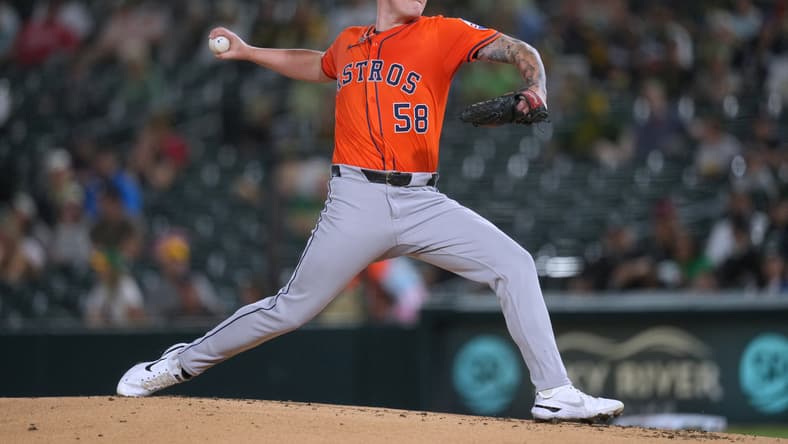 MLB: Houston Astros at Athletics