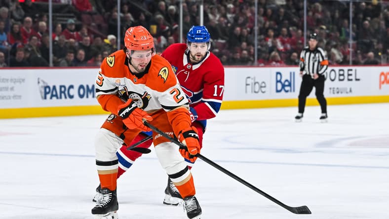 NHL: Anaheim Ducks at Montreal Canadiens, trade target Mason McTavish