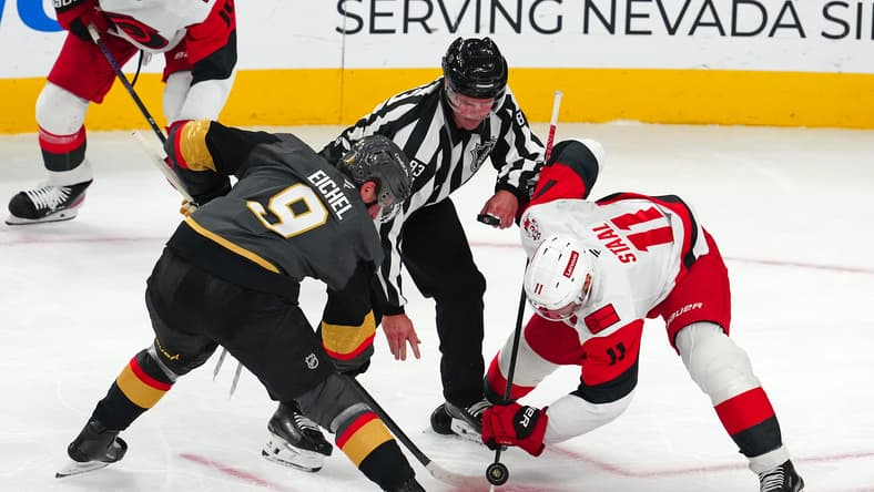 NHL: Carolina Hurricanes at Vegas Golden Knights