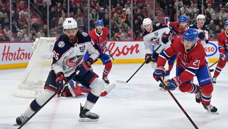 NHL: Columbus Blue Jackets at Montreal Canadiens