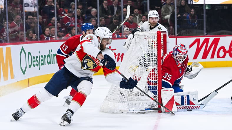 NHL: Florida Panthers at Montreal Canadiens, a.j. greer