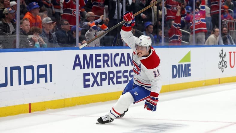 NHL: Montreal Canadiens at New York Islanders, brendan gallagher