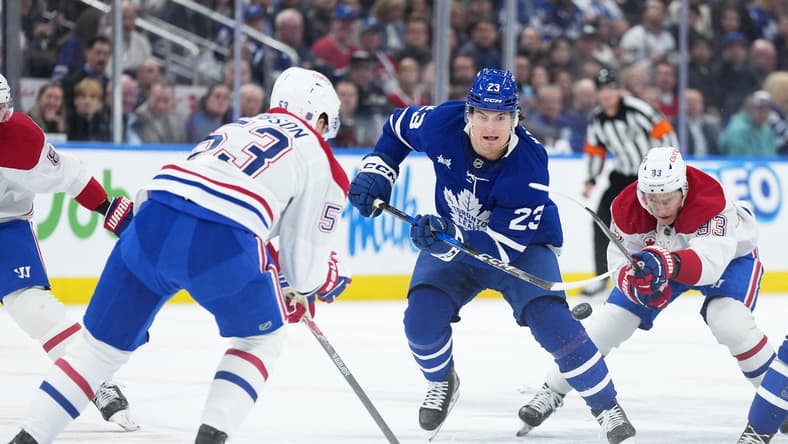 NHL: Montreal Canadiens at Toronto Maple Leafs, montreal canadiens trade target Matthew Knies