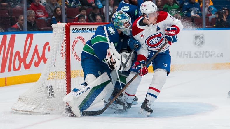 NHL: Montreal Canadiens at Vancouver Canucks