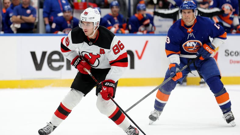 NHL: New Jersey Devils at New York Islanders