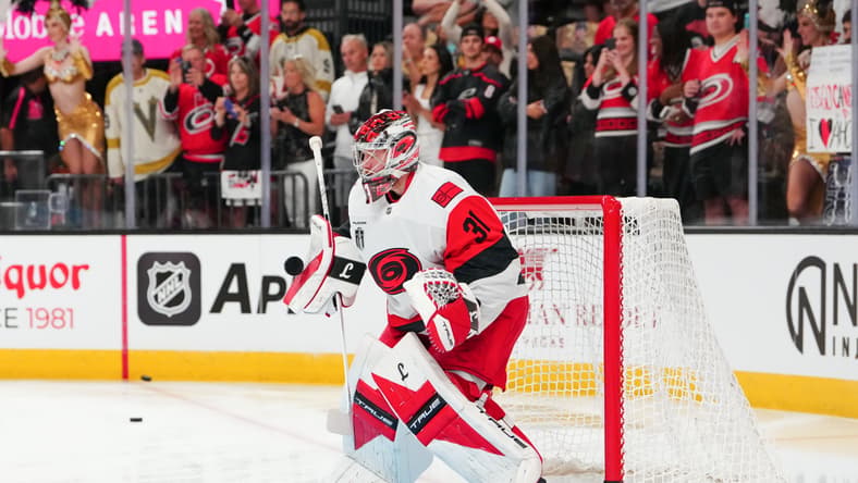 NHL: Stanley Cup Final-Carolina Hurricanes at Vegas Golden Knights
